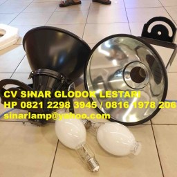 Lampu Sorot Corong 360 Watt E40 Hitam